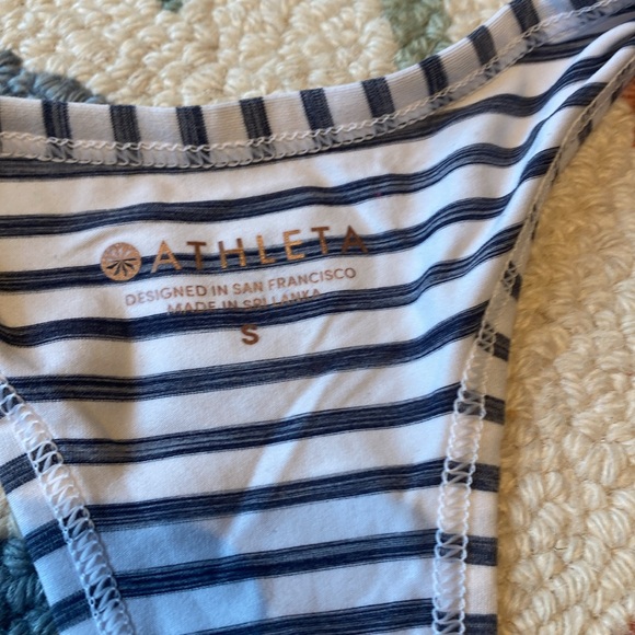 Athleta Heather Stripe Chi Tank - Picture 3 of 5